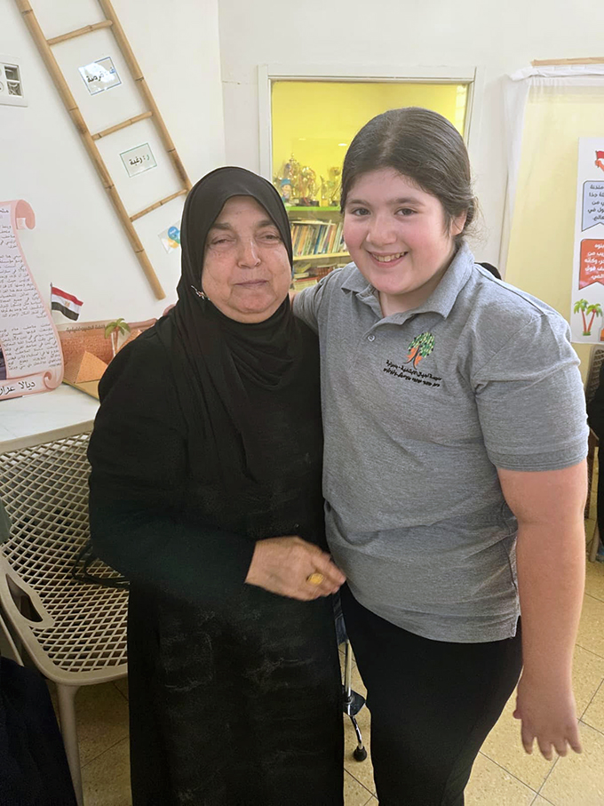 ملتقى الأجيال في مدرسة أجيال الابتدائية في جلجولية